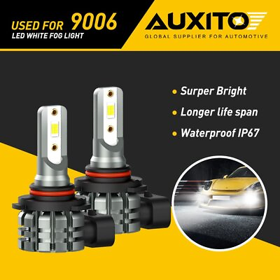 #ad AUXITO 9006 HB4 LED Fog Light Bulbs 6000K Top CSP Chip for Dodge Ram 2500 3500 $18.99