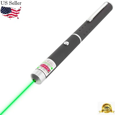 #ad High Power 5mw Green Laser Pointer Pen Visible Beam Light $6.99