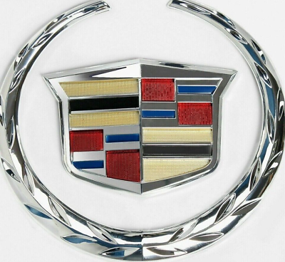 #ad For Cadillac 6quot; Chrome Color Front Hood Grille Emblem Badge New $35.99