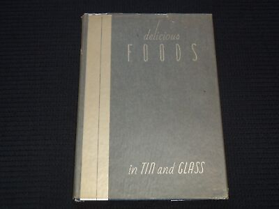 #ad 1938 DELICIOUS FOODS IN TIN AND GLASS BOOK SANTA FE SYSTEM LINES J 7289 $30.00