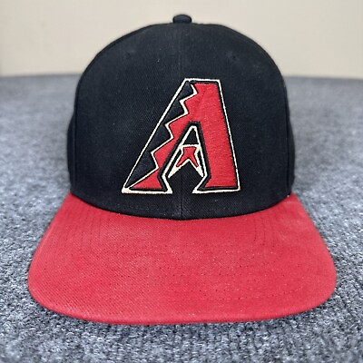 #ad Arizona Diamondbacks SnapBack Hat Fanatics Mens Unisex Black MLB Baseball Adult $21.23