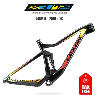 #ad #ad 27.5in 29in Carbon MTB Frame Boost 148 XC Bicycle Trial DH Suspension Bike Frame $668.69