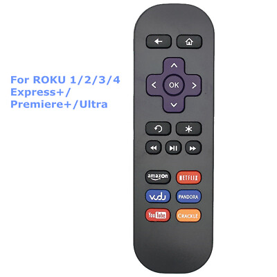 #ad Newest technology Replacement Remote for ROKU 1 2 3 4 Express Premiere Ultra $5.49