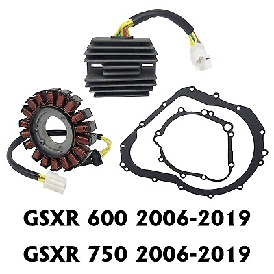 #ad Stator for Suzuki GSXR 600 2006 2019 with Regulator amp; Gasket $57.56