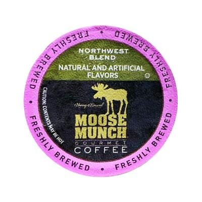 #ad Moose Munch Northwest Blend Single Serve Coffee Cups for Keurig 18 Count $13.99
