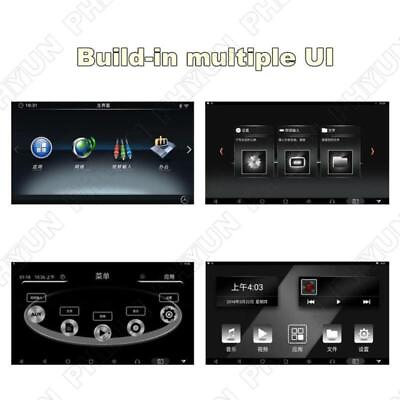 #ad 2x 13.3 Inch Car Headrest Monitor Android 11 Player 464GB Bluetooth Mirror Link $608.39
