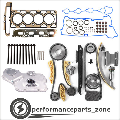 #ad Timing Chain Kit with Oil Pump Head Gaskets for Chevrolet Malibu Equinox L4 2.4L $204.95