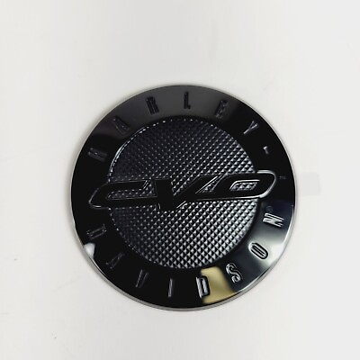 #ad #ad Harley Davidson 08 22 CVO Black Fuel Door Medallion Insert Emblem $69.95