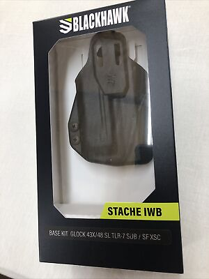 #ad Blackhawk Stache IWB Holster for Glock 43X 48 SL TLR 7 Sub SF XSC Base Kit Ambi $20.56
