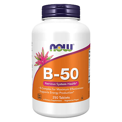 #ad #ad NOW FOODS Vitamin B 50 250 Tablets $24.30