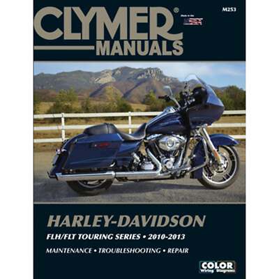 #ad CLYMER Physical Book FLH FLT Touring Series M253 $45.95