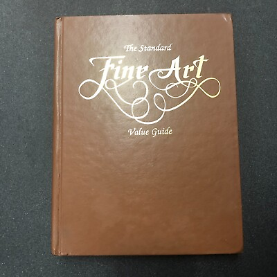 #ad 1989 Standard Fine Art Value Guide Book Vol. 1 $14.99