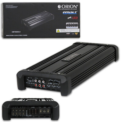 #ad Orion CBT4500.4 4 Channel Class AB Car Amp Amplifier 4500W Max $123.95