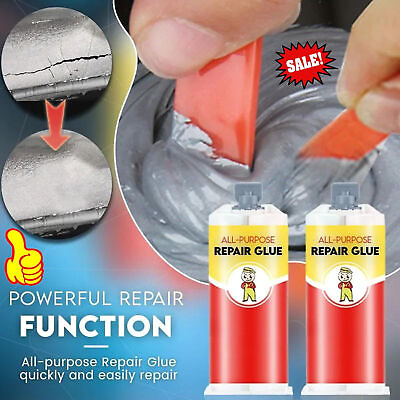 #ad #ad 2PCS All Purpose Repair Glue Casting Repair Glue For Metal bonding Agent Paste $8.52