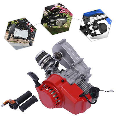 #ad 2 Stroke 47cc 49cc 50cc Racing Engine Kit Motor Mini Pocket Dirt Bike Quad ATV $71.25