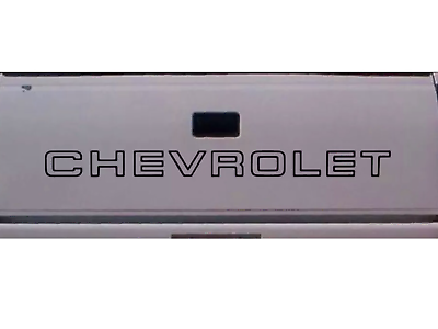 #ad CHEVROLET Tailgate Truck Lettering 1500 Silverado Sticker Vinyl Decal Chevy USDM $12.99