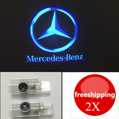 #ad 2 Laser LED Door courtesy Shadow Projector Light For Mercedes Benz GL ML R Class $16.95