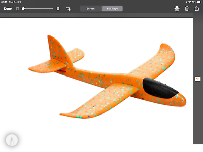 #ad Foam Glider Plane 15 Inch Wingspan Orange Easy Assemble amp; Fly by Outdoor Fun $5.99