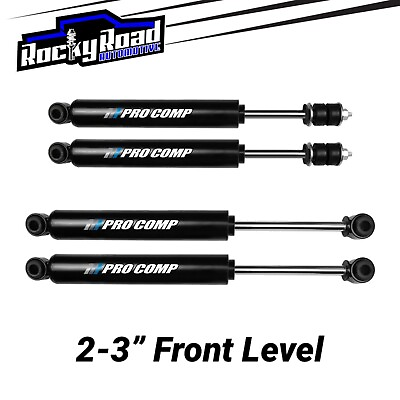 #ad Pro Comp Pro X Shocks Set of 4 for 2013 2024 Ram 3500 4WD w 2 3” Front Level $175.00