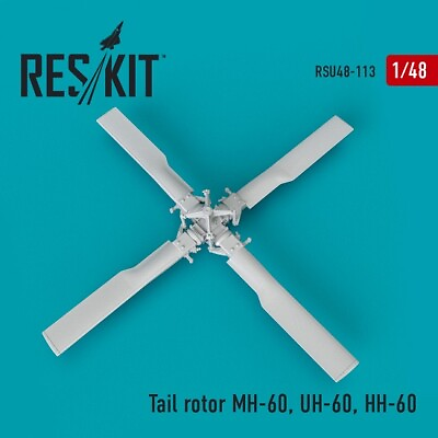 #ad Reskit RSU48 0113 1 48 Tail rotor MH 60 UH 60 HH 60 for scale model kit $23.24