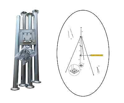 Mast Tower Kit amp; Parts for 15 Kg Wind Turbine Wind generator IstaBreeze® $295.00