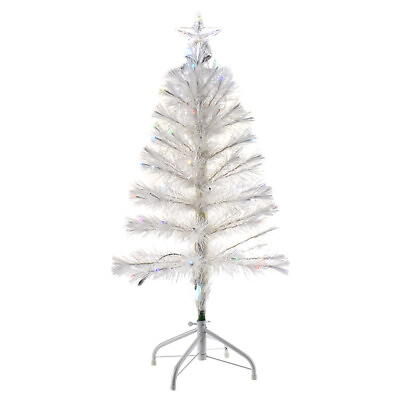 #ad White Fiber Artificial Christmas Tree 3 Feet $58.95