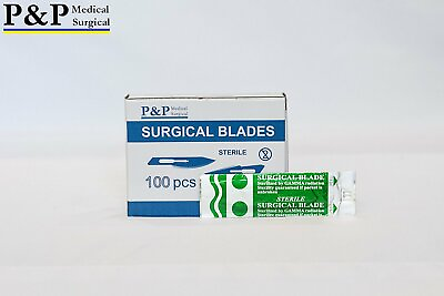 #ad #ad Disposable Surgical Scalpel Blades Sterile Carbon Steel by Pamp;P Medical Surgical $239.79