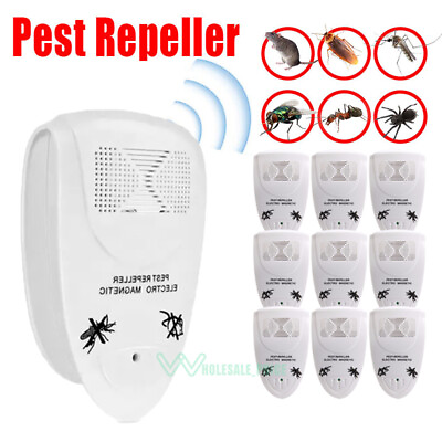 #ad Repelente De Plagas Ultrasonico Para Ratones Insecto Repelente Electronico Lots $48.49