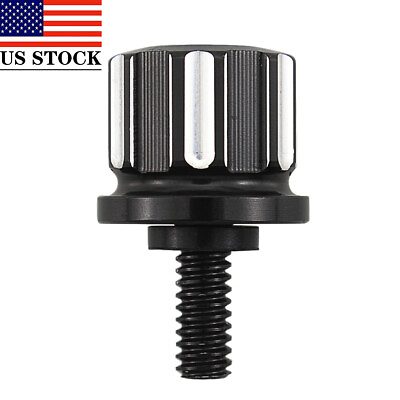 #ad Black Aluminum Rear Mount Seat Screw Bolt For Harley Sportster Touring Softail $5.57