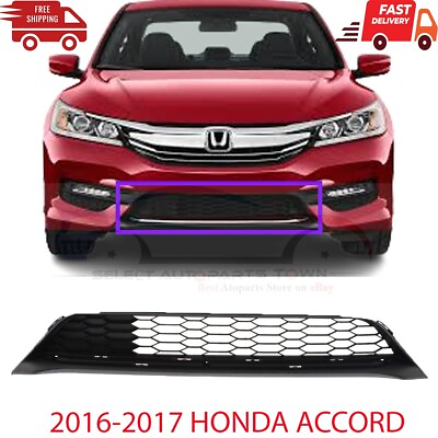 #ad New Fits 2016 2017 HONDA ACCORD Front Lower Bumper Cover Grille HO1036126 $48.50