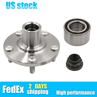 #ad New Front Wheel Hub amp; Bearing Set For 01 15 Toyota Venza Sienna Lexus RX350 $38.18