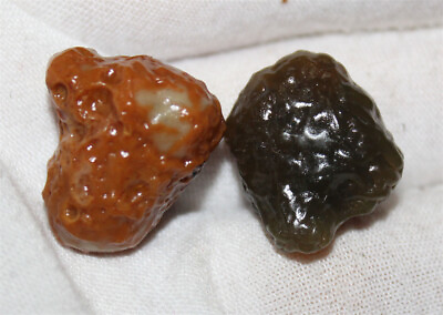 #ad 14g Rare Mongolia Gobi Gangue Vein stone Agate Rough Minerals Specimen 81366 $14.25