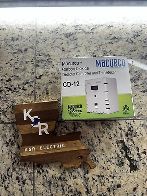 #ad MACURCO CD 12 Carbon Dioxide Gas Detector Controller And Transducer $519.23