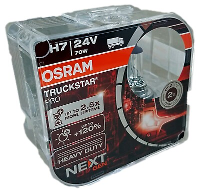 #ad H7 OSRAM Truckstar Pro 64215TSP 120% mehr Licht Extra Lebensdauer 2er Set EUR 27.90