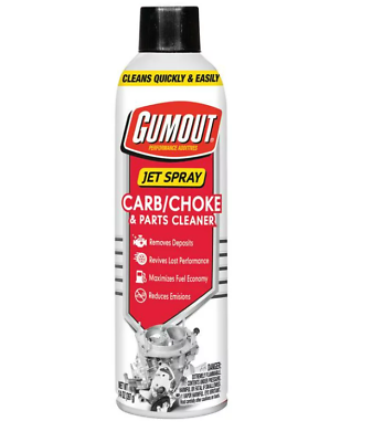#ad Gumout Carb And Choke Carburetor Cleaner 14 Oz. Cleans Metal Engine Parts Spray* $5.94