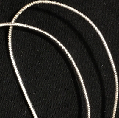 #ad 3mm Metallic Cord Trim Jewelry Metallic Cord 7 64quot; Silver 10 yds 27 ft #CO82 $11.95
