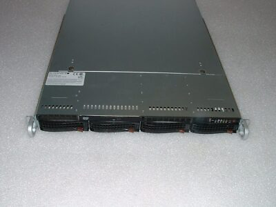 #ad Supermicro 1U Server X8DTU F 2x Xeon X5570 2.93ghz 8 Cores 32gb DVD 4xTrays $89.99