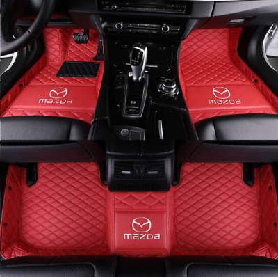 #ad For Mazda 3 6 CX3 CX5 CX7 CX8 CX9 MX5 All Weather Custom Car Floor Mats Carpets $77.80