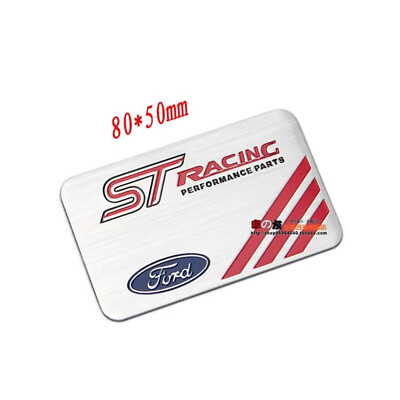 #ad Car Body Emblem Side Fender Aluminum Badge for Ford ST Racing Performance Parts $10.99