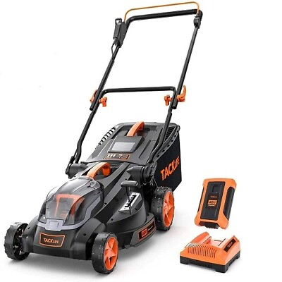 TACKLIFE Push Propelled Lawn Mower Electric Cordless Lawn Mower with Battery $259.99