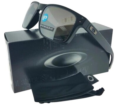 Oakley Holbrook POLARIZED Sunglasses OO9102 D655 Matte Black W PRIZM Black Lens $129.99