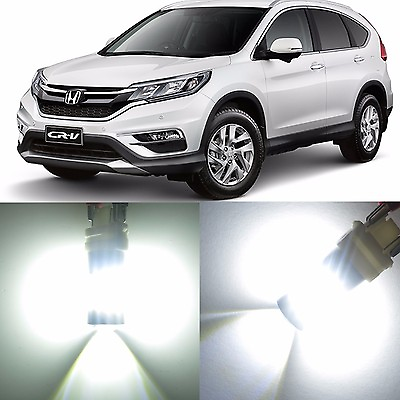 #ad Alla Lighting Rear Turn Signal Light 7440NA White LED Bulbs for Honda CR V CRZ $17.98