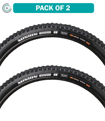 #ad Pack of 2 Maxxis Minion DHR II Tire Tubeless Folding Black 3C Maxx Terra $202.00