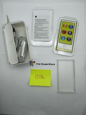 #ad Apple iPod Nano 7th Gen 16GB Yellow Retail Box 1 YR Warranty # 1026 $199.99