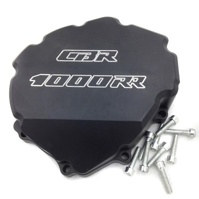 #ad Engine Stator Cover For Honda CBR 1000RR 2008 2011 Black Left quot;CBR 1000RRquot; Logo $54.57