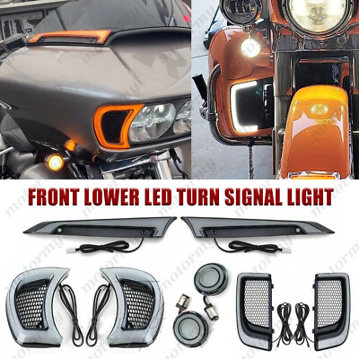 #ad For Road Glide Special FLTRXS 2015 2023 LED Signal Turn Signal Lights Device Kit $260.00
