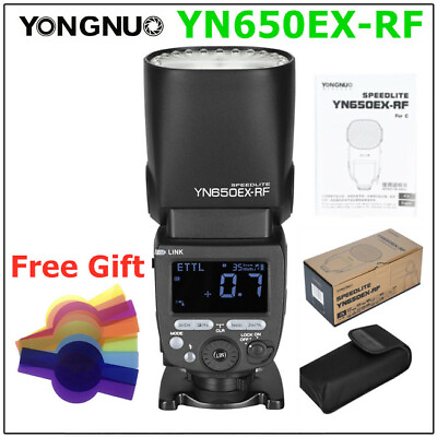 #ad YONGNUO YN650EX RF 2.4G Wireless TTL Manual Flash Light Speedlite For Canon 650D $126.00