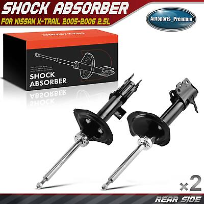 #ad New Pair 2 Rear Left amp; Right Shock Absorber Strut for Nissan X Trail 2005 2006 $82.99