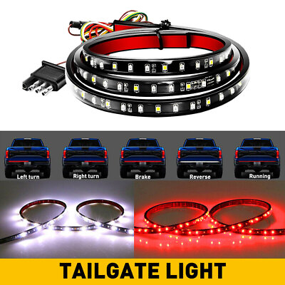 #ad Universal Tailgate LED Strip Bar Truck Brake Turn Signal Light Tail Super Bright $13.99