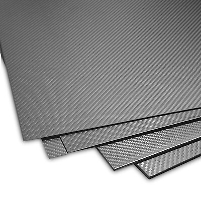 #ad 200 X 300 X 2 MM Carbon Fiber Sheets 100% 3K Twill Matte Carbon Fiber Plate $51.99